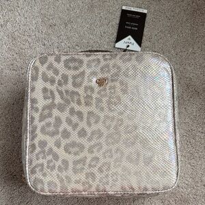 Mini Diva Leopard Print Cosmetic Bag